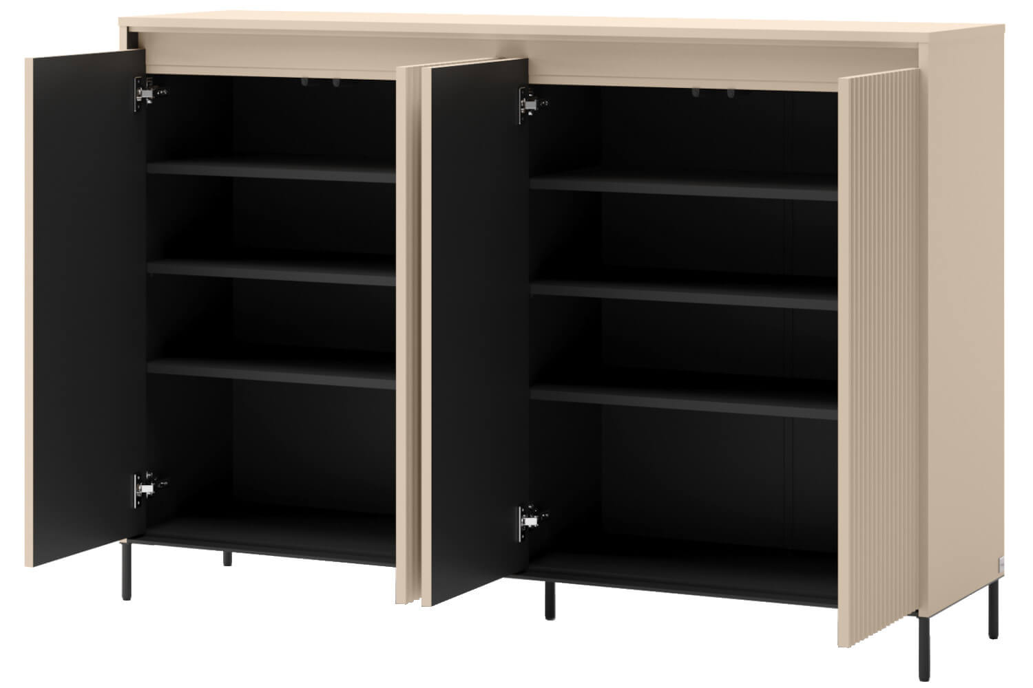 Komoda czterodrzwiowa z półkami Trend TG-04 - obrazek 5
