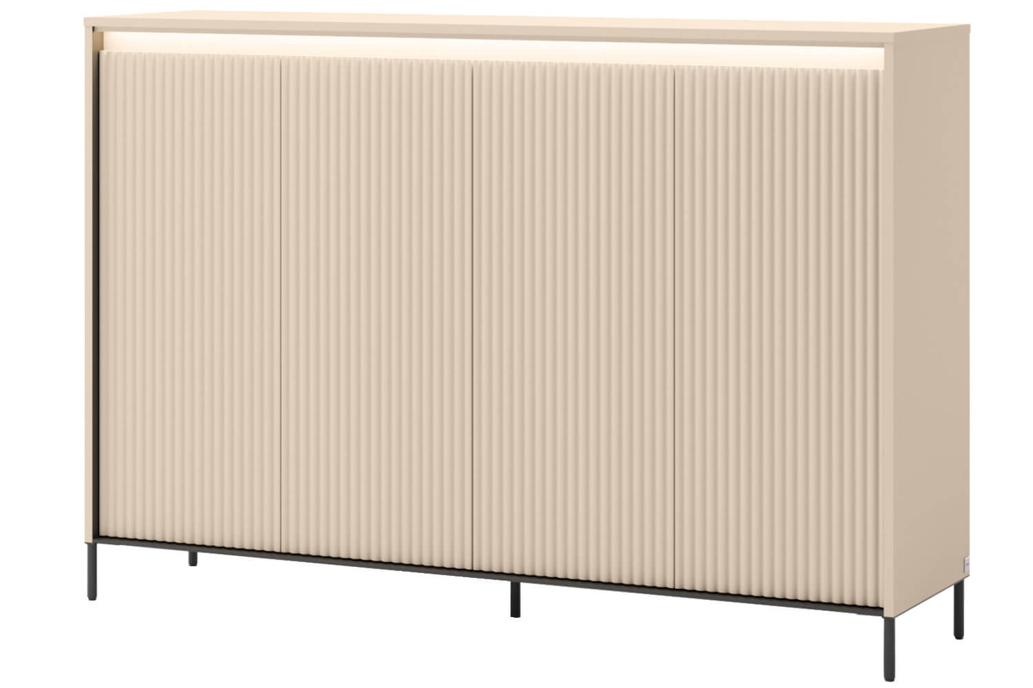 Komoda czterodrzwiowa z półkami Trend TG-04