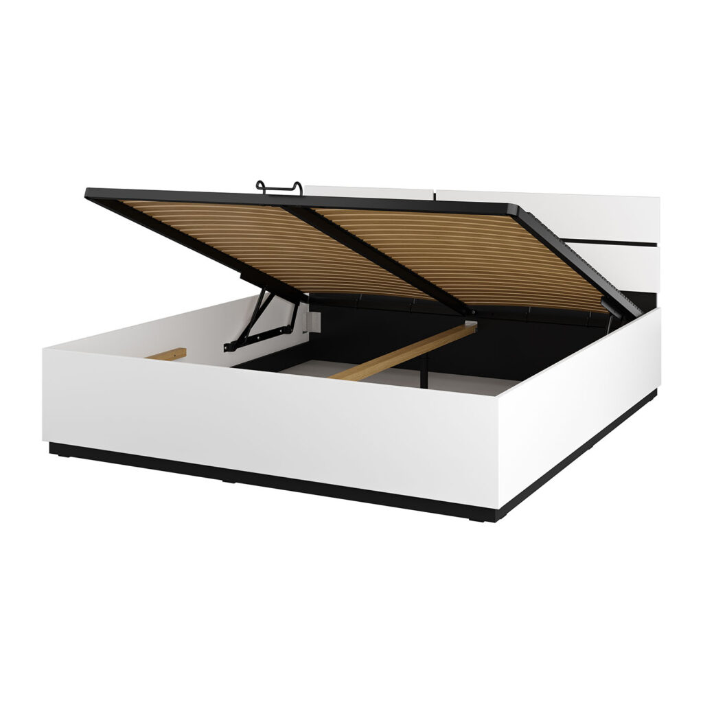 Łóżko 180x200 z pojemnikiem typ 52 Cross S - Helvetia - obrazek 4