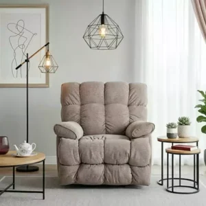 Homer Raven 30 polohovatelné křeslo tmavě béžové barvy