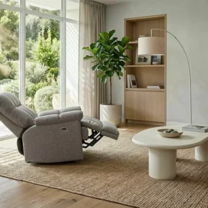 Homer Raven 07 polohovatelné křeslo šedé